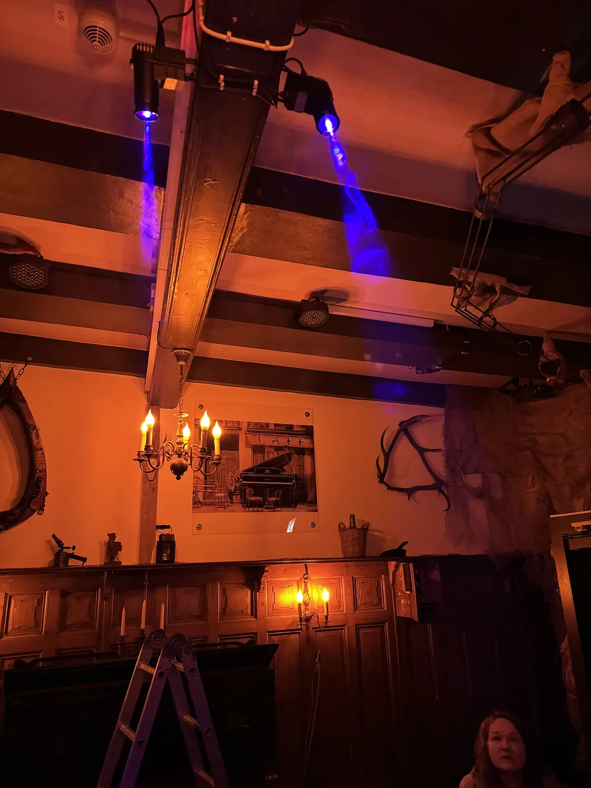 Die Taverne von innen