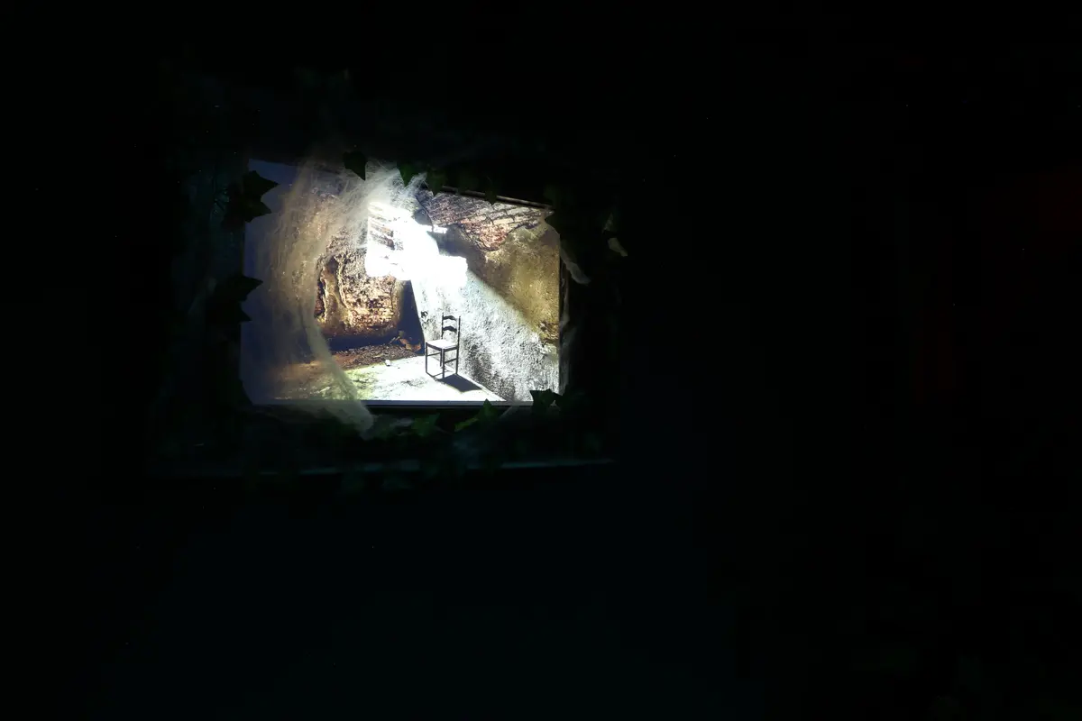 Detail aus dem Escape Room Rebecca van Anden